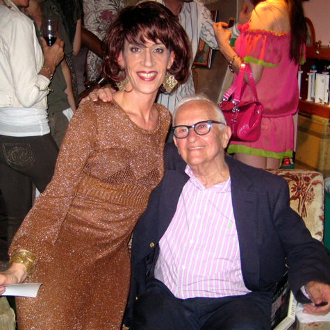 With Albert Maysles. 