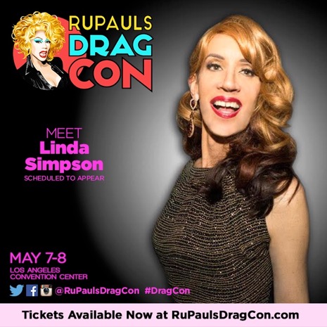 Linda Simpson at RuPaul's Drag Con